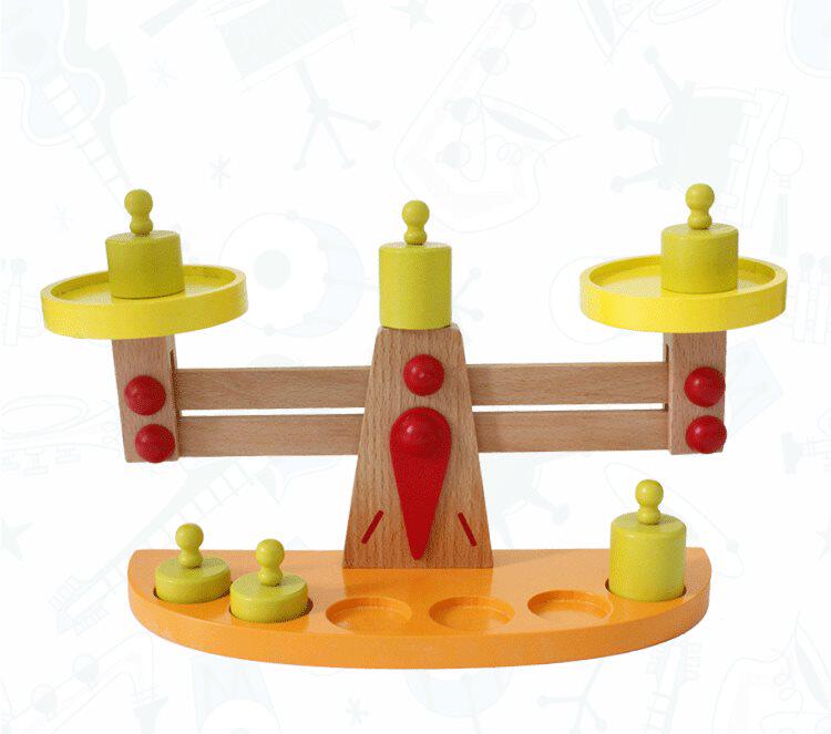 木制-6具儿童玩具平衡益智质玩具具早秤幼儿园木教数学教天平教1
