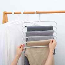 Multi-Layer Non-Slip Pants Hängers Bedroom Organizer Clothin