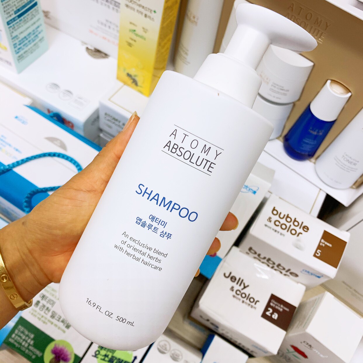 韩国艾多美逆龄洗护三件件套洗发水护发护发素素发洗护套装