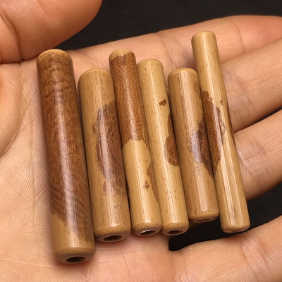 武夷山精品福建老料红湘妃竹背云手佛珠配饰吊坠香妃坠子手串