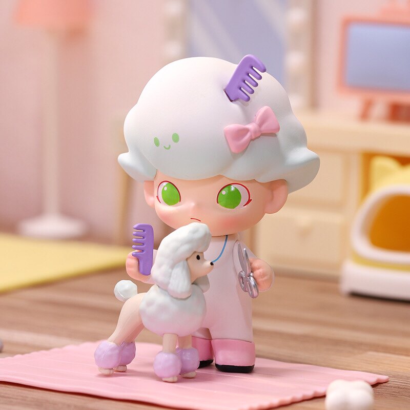 泡泡玛特新款dimoo社会大学系列盲盒潮玩手办摆件潮玩盲盒