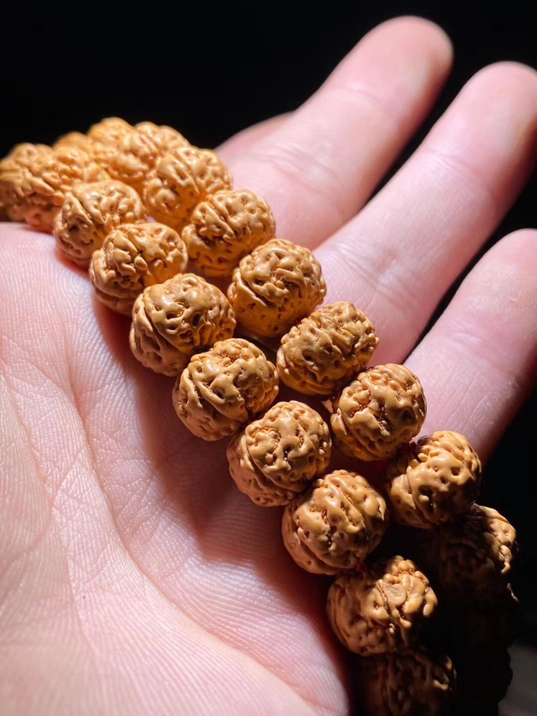 丽君文玩南瓜桩满飞碟树王小金刚菩提提子108颗佛珠