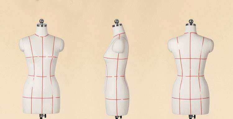 84a裁剪人台可插针板房制版服装设计模特国标女人服装模特