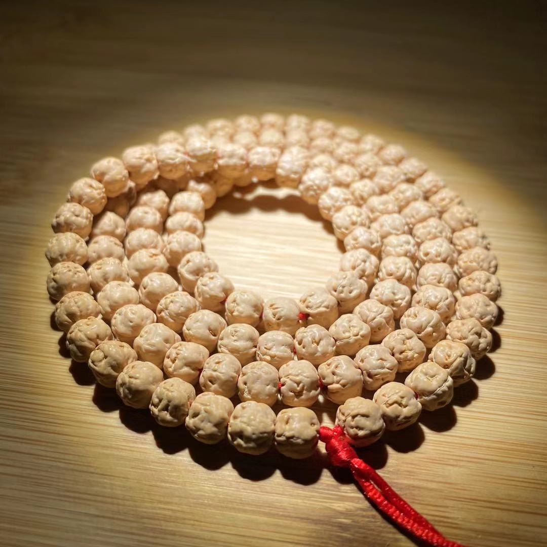 毕业级原籽矮桩三日红五金龙佛手小金刚菩提提手佛珠