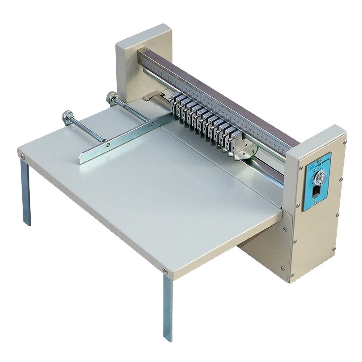 轩昂不干胶划线机手推式滚切机a4可调调速虚线切纸机