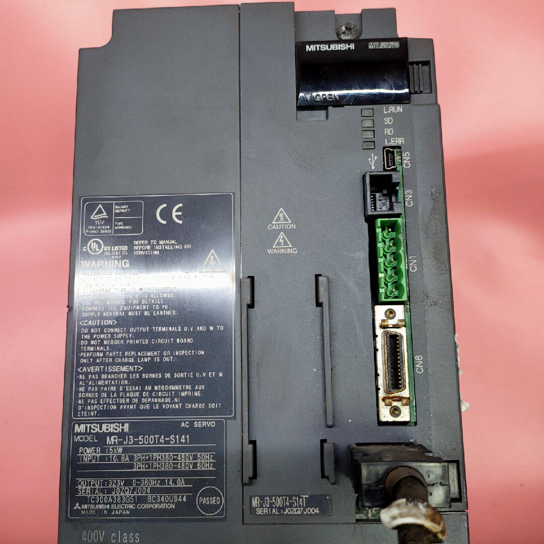 三菱驱动器mrj3500t4s141现货如图包好议价出售伺服电机