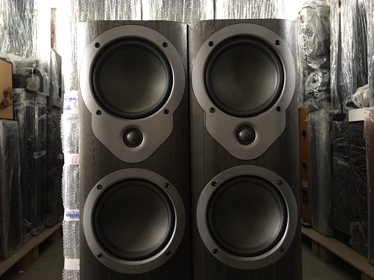 二手原装进口英国mission美声m34i65寸落地音箱发烧hifi音箱