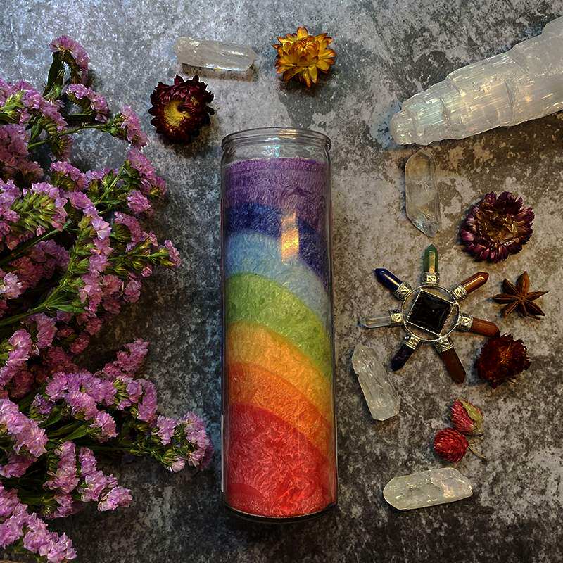 真爱仪式魔法白魔法脉轮七天丘比特缘分增加复合香薰蜡烛