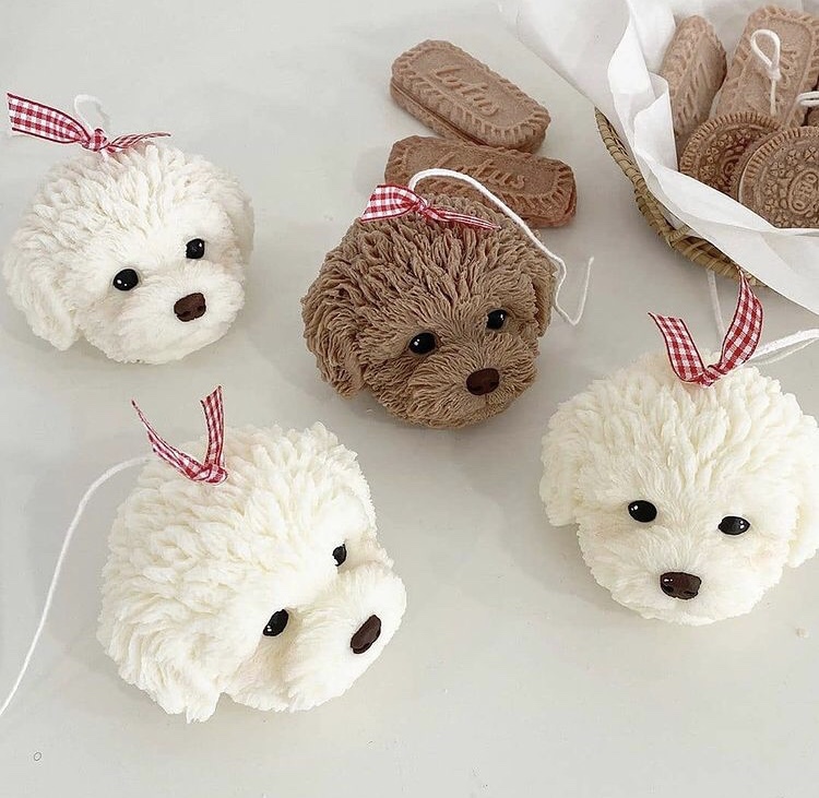 ins可爱泰迪狗蜡烛拍照道具teddy小狗造型家居装饰香薰蜡烛