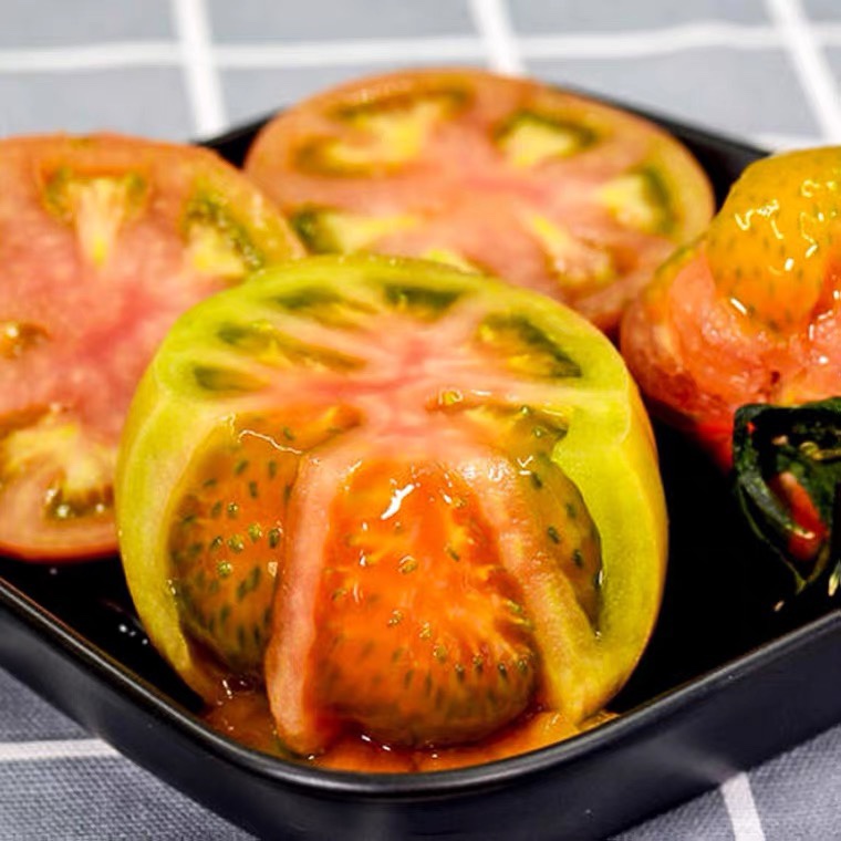 丹东草莓柿子铁皮西红柿新鲜自然当季水果生吃番茄