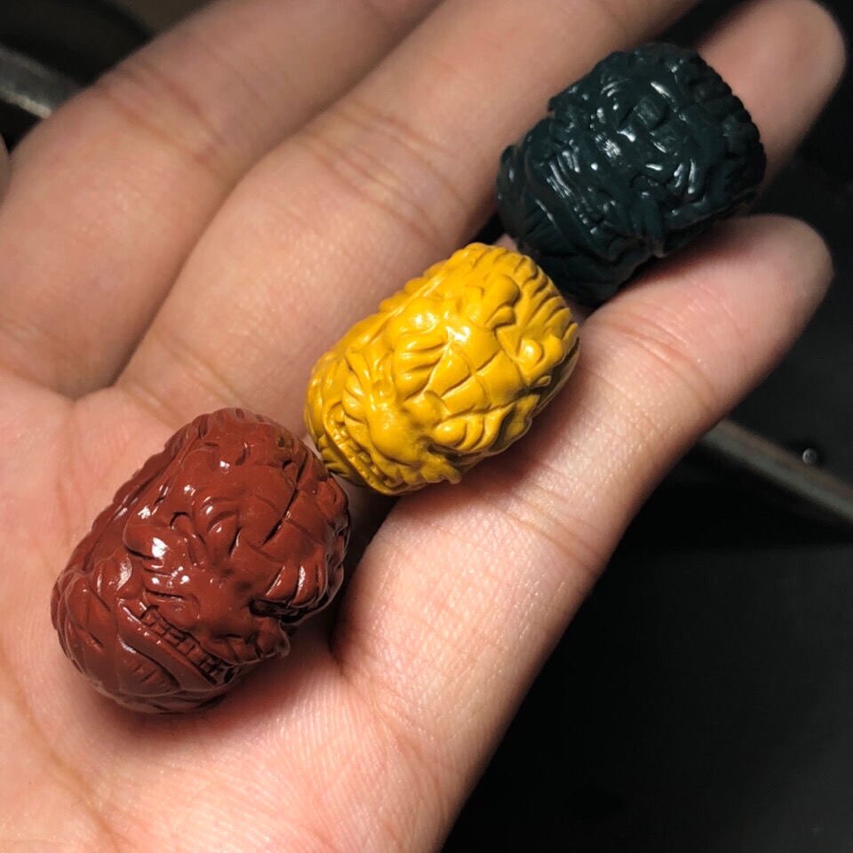配饰精品原矿阿拉善龙扣文玩佛珠手链配珠项链手串