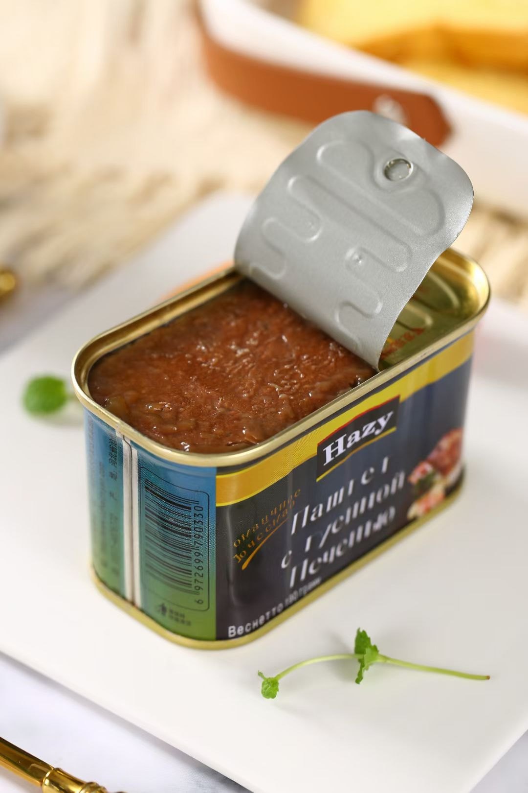 俄罗斯风味鹅肝罐头肥鹅肝泥即食俄式美食下饭肉制品