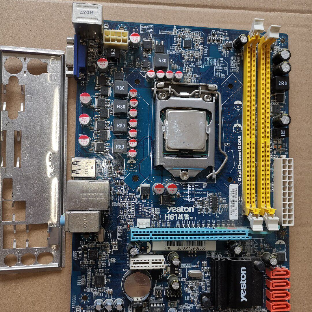大量拆机一线二三三线品牌h61英特尔1155全集主板