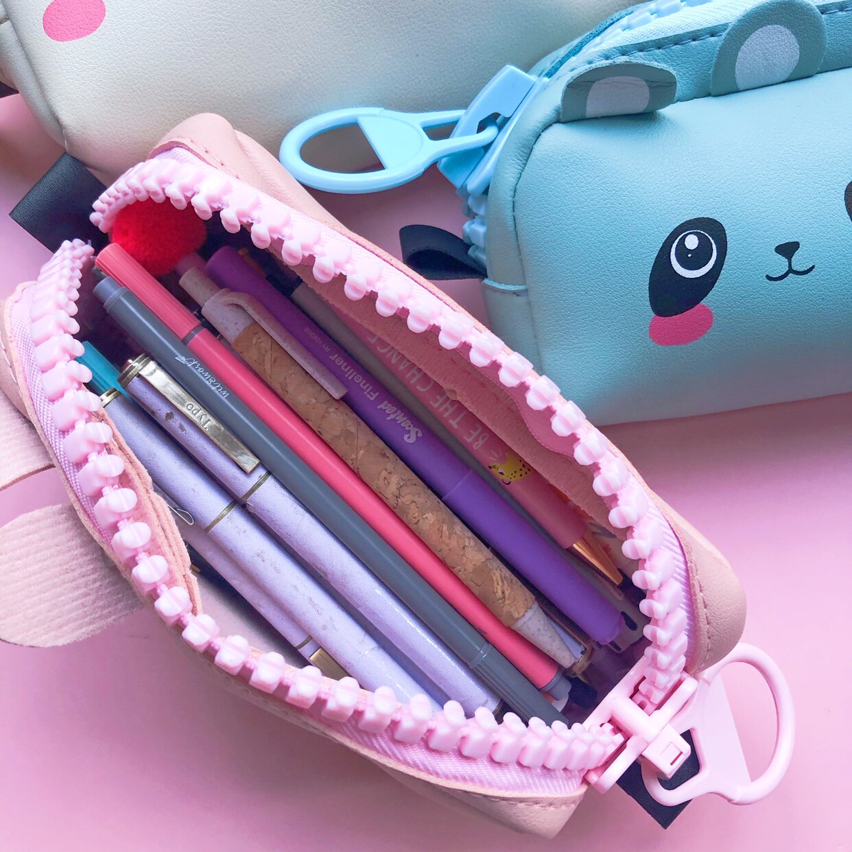 网红笔袋ins日系简约笔袋