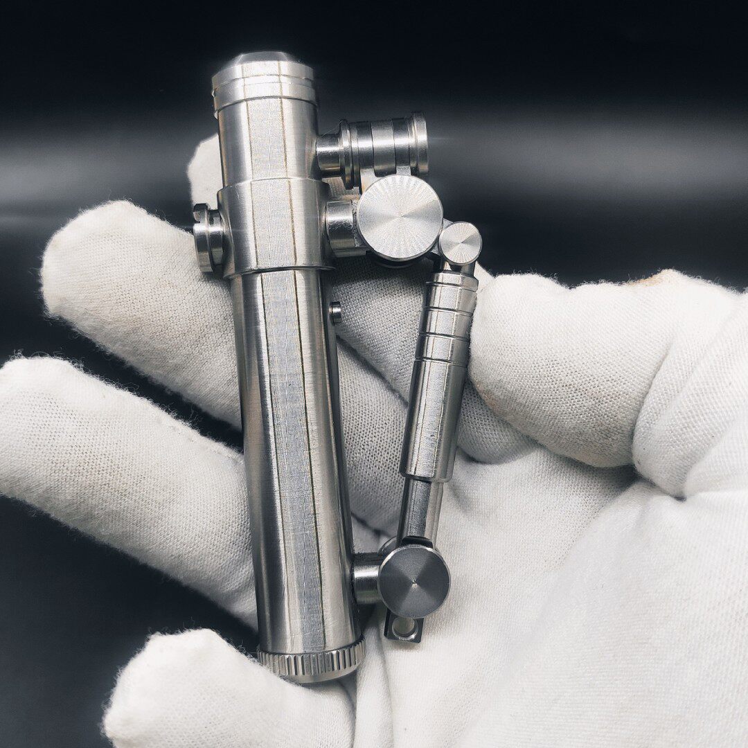 手工不锈钢机械煤油打火机复古火车头杠杆磕头一键煤油打火机