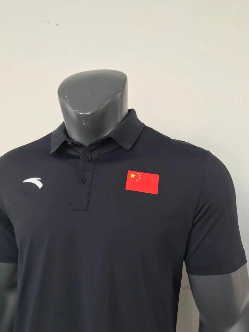 运动短袖正品安踏polo2021中国代表团国服多色运动t恤