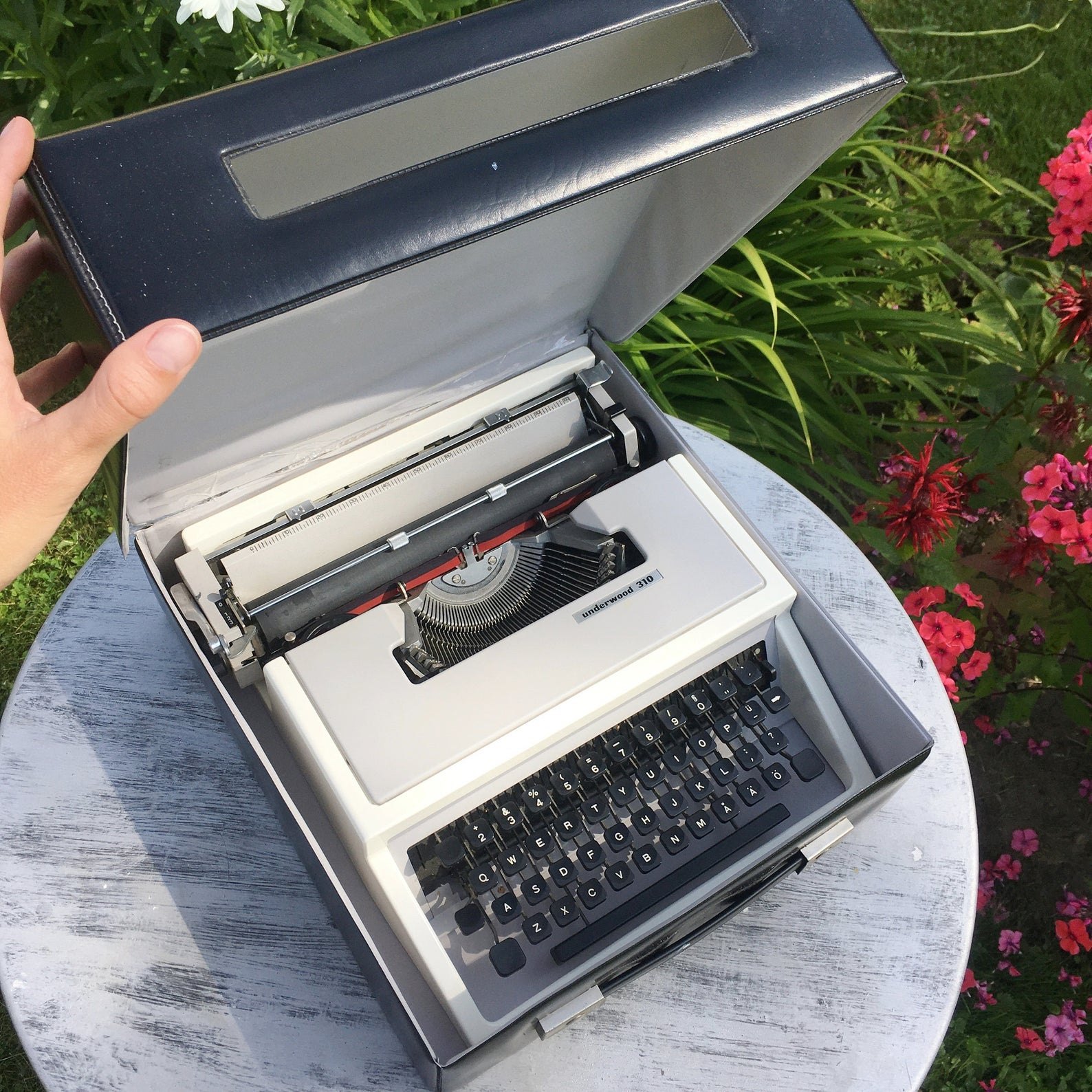 打字机underwood310安德伍德老式复古打字机械英文书房打字机