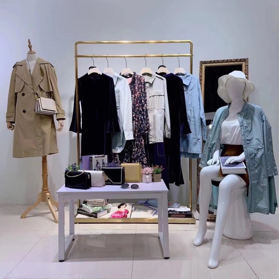 欧丝蒂雅高端商场撤柜女装品牌折扣女装孤品直播连衣裙