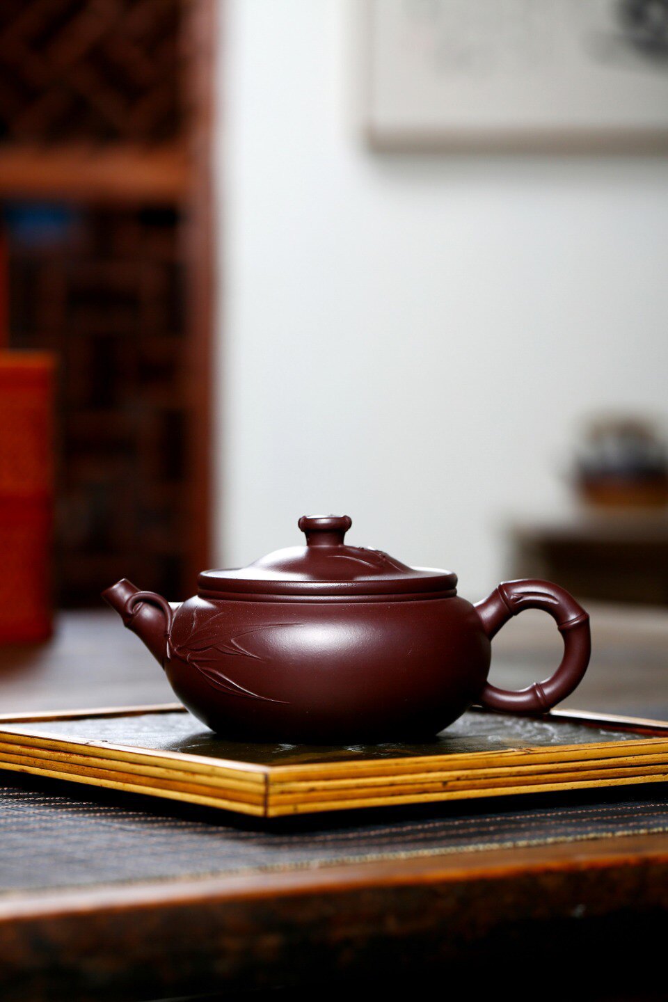 镇店之宝宜兴宜兴紫砂紫砂壶军德堂许莘梓手工茶壶普洱茶茶壶