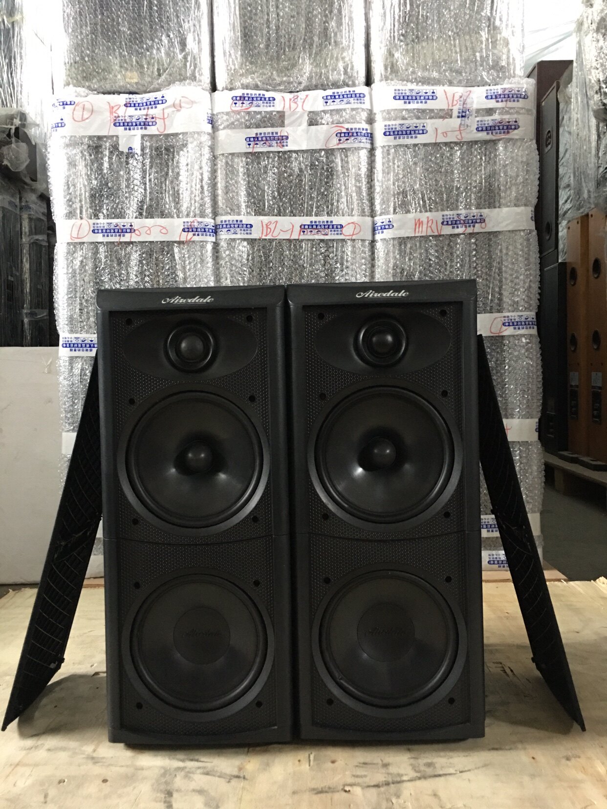 二手原装进口英国爱登york500双6寸书架音箱发烧hifi音箱