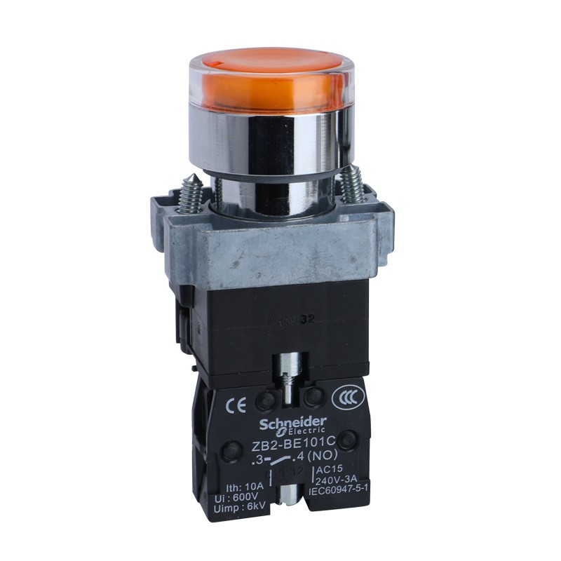 施耐德电气zb2bw31cbw33cbw34cbw35cbw36cxb2系列带灯按钮低压接触器