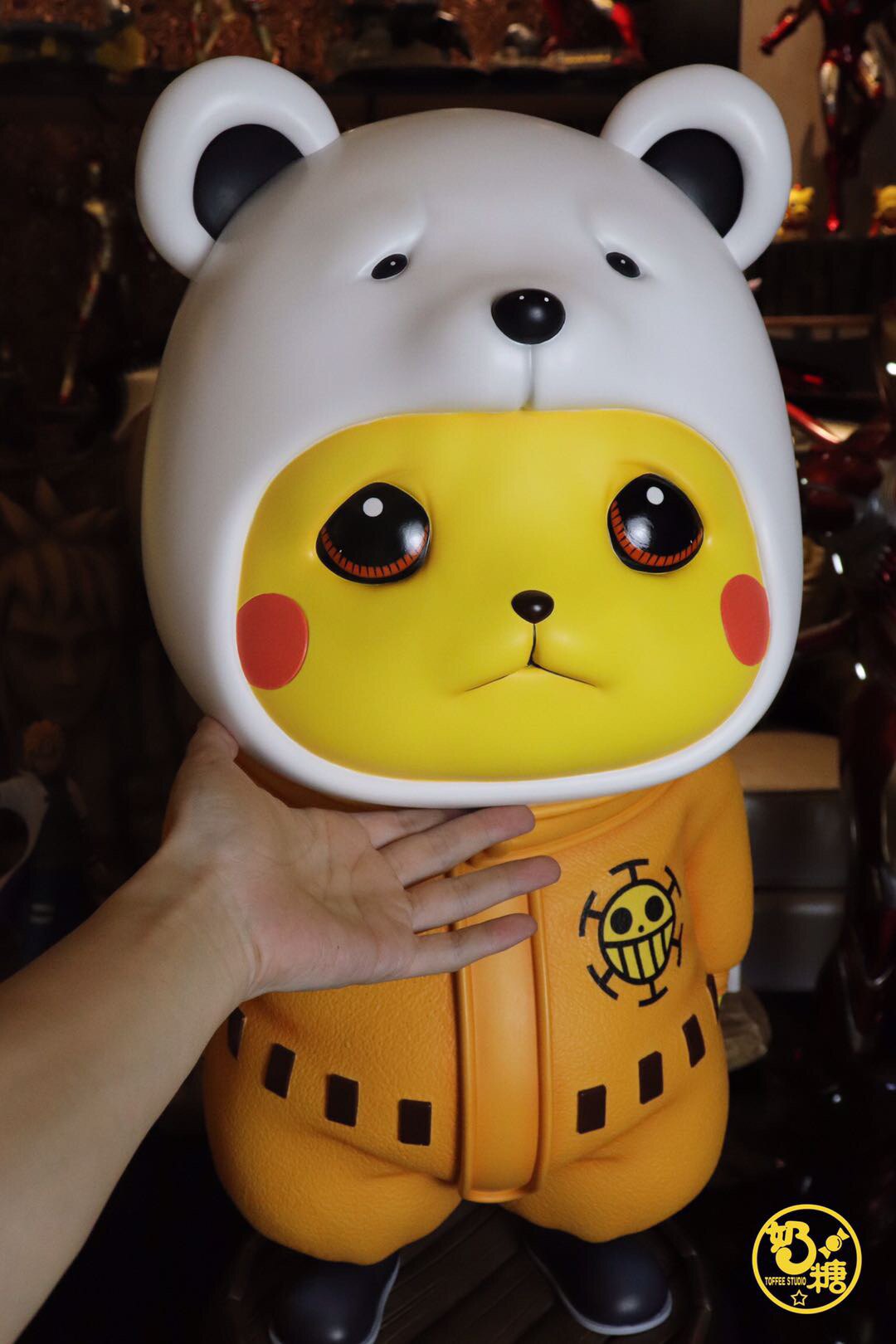 奶糖工作室楚楚可怜贝波皮卡丘手办雕像gk限量手办