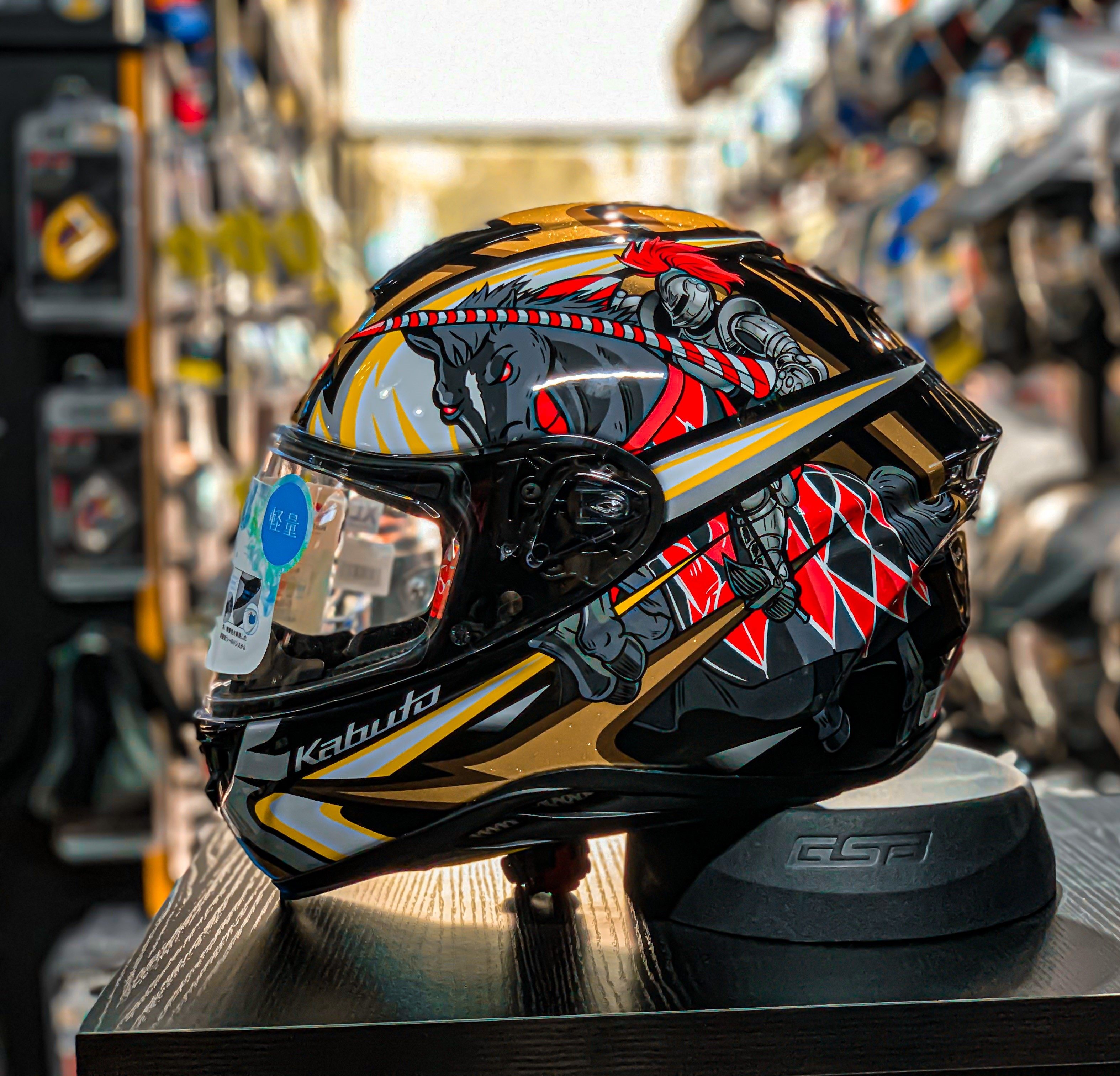 正品日本ogk头盔空气5代摩托车全盔防雾碳纤维摩托车头盔