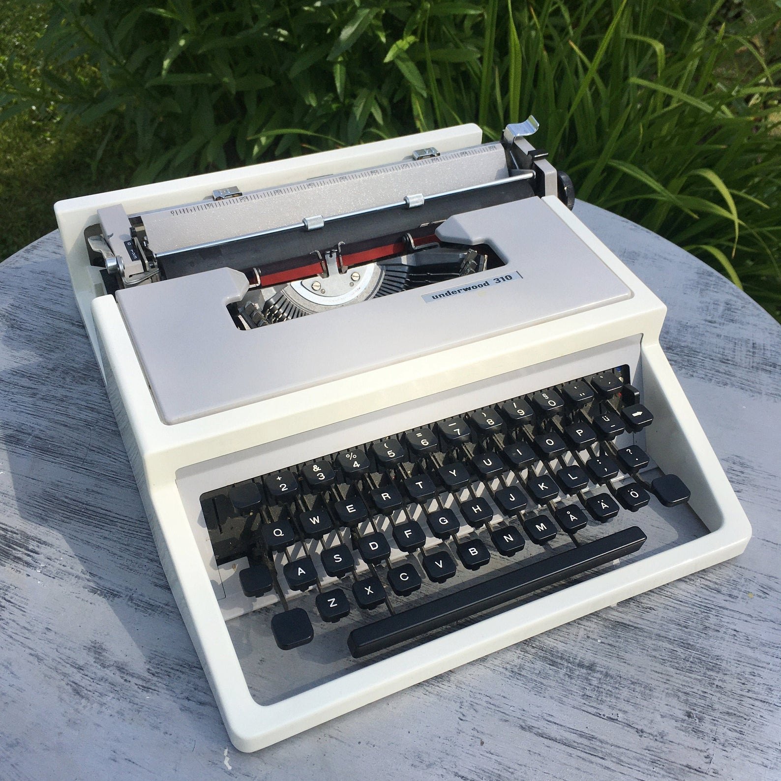 打字机underwood310安德伍德老式复古打字机械英文书房打字机