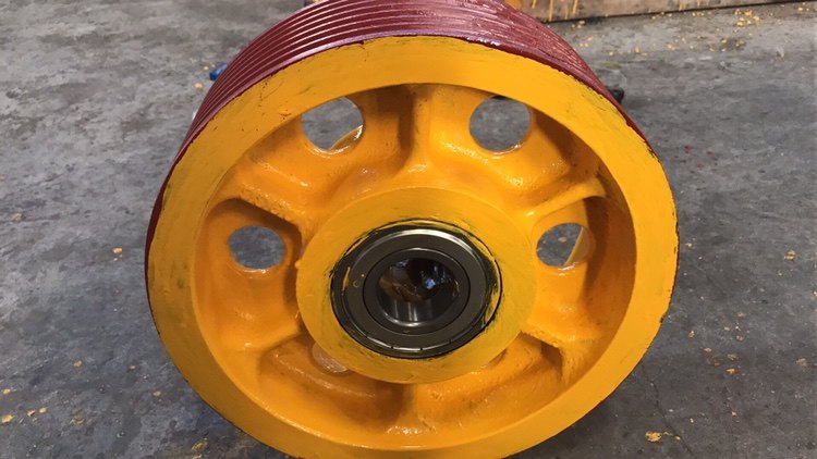 电梯日立反绳轮c0038283a配件其他机电五金