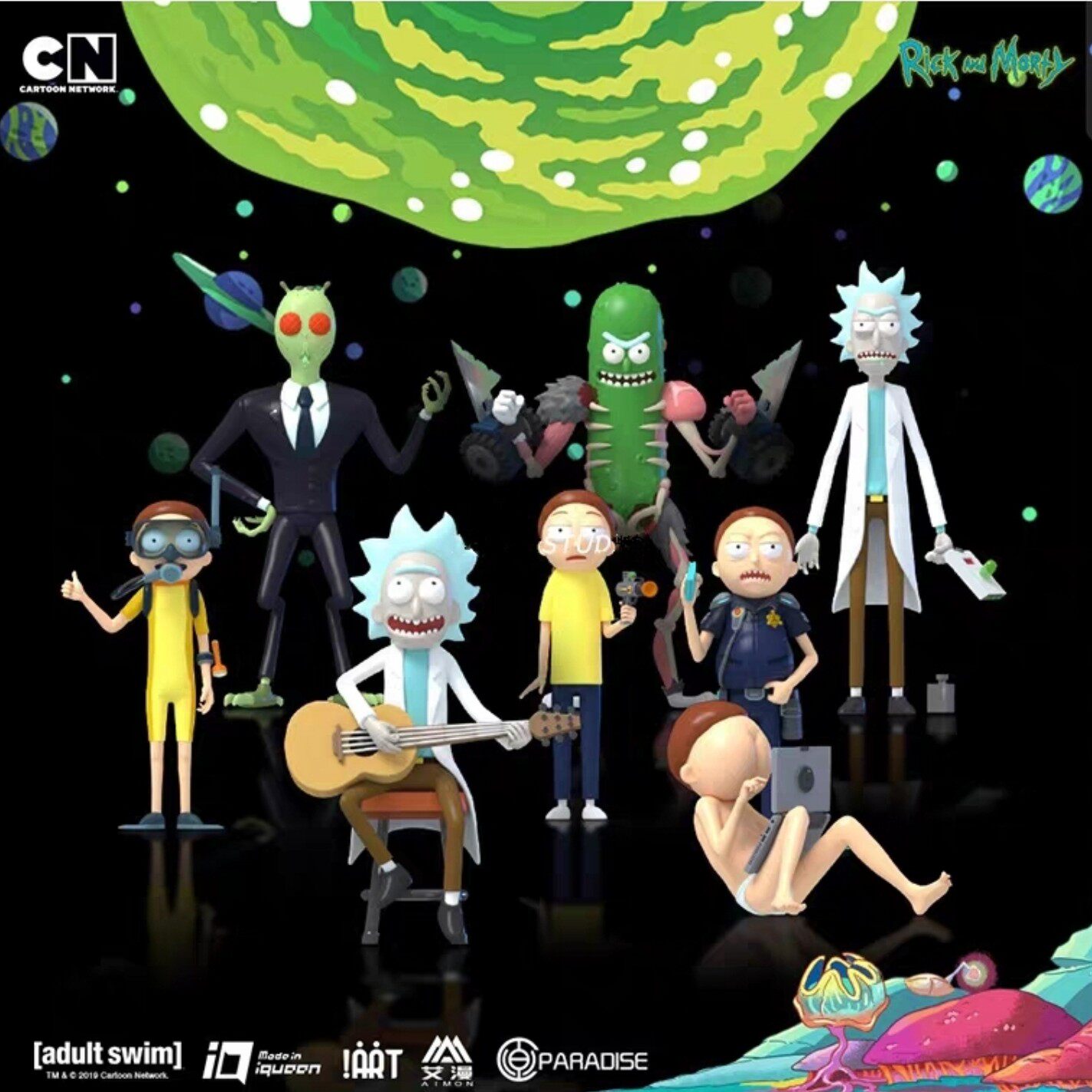 正品瑞克莫蒂盲盒周边rickandmorty手办公仔潮玩盲盒