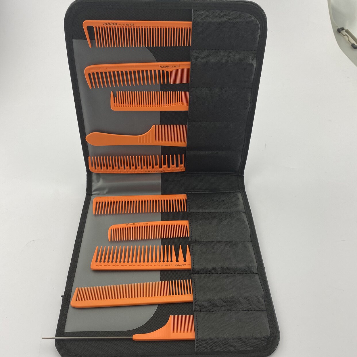 日本进口剪发梳子发型师专用peekaboo川岛文夫美发梳子