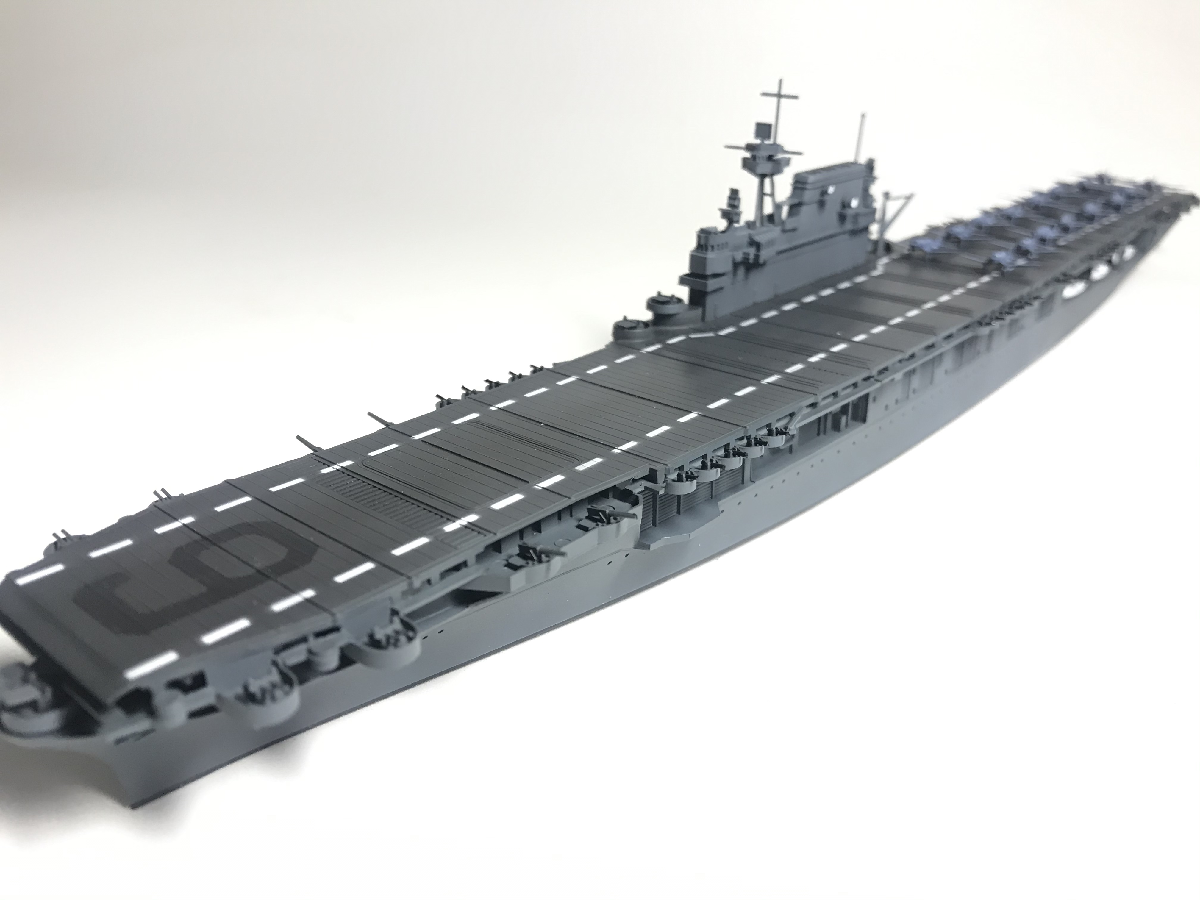 二战美国海军企业航空母舰模型完成成品代工定做军舰