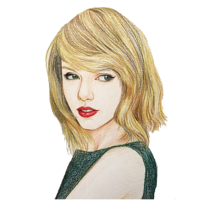 纯手绘素描画像彩铅画定制人物画素描代画头像肖像自画像帮人画画