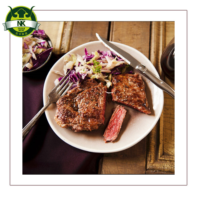 尼卡其诺澳洲进口米龙牛排200克