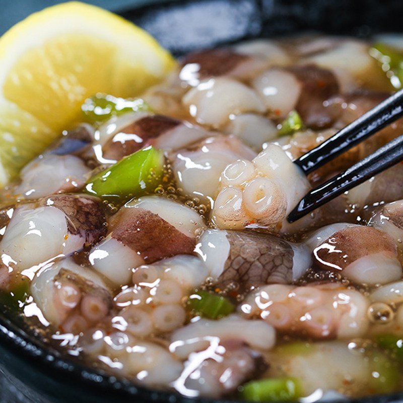 慧优食品日料芥末章鱼即食寿司料理刺身食材冷冻章鱼