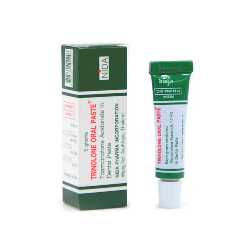 泰国原装正品nida戴挪伦口腔溃疡膏嘴巴长泡泡舌痛口腔溃疡药膏5g