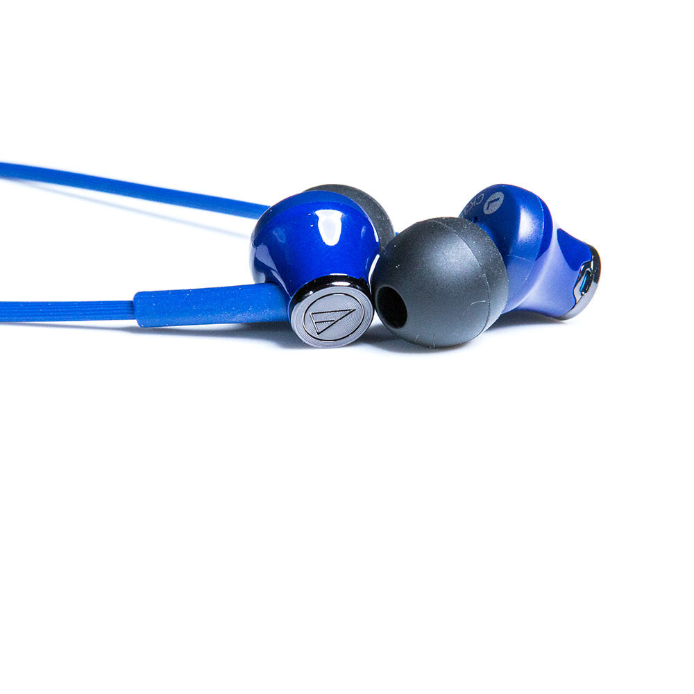 audio technica/铁三角 ath-ck350m/is多彩时尚入耳式耳机 圆声带