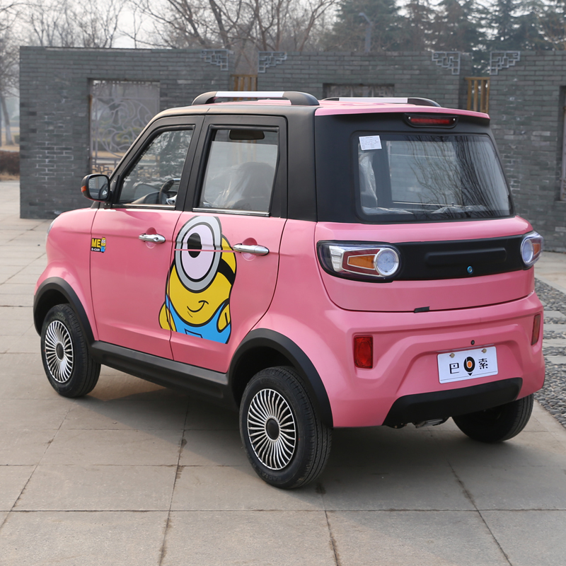 恩途t6新能源家用接送孩子全封闭成人四轮电动车电动四轮车