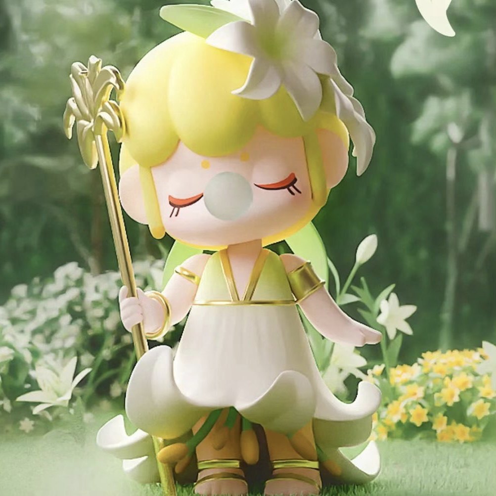 正品nanci若来囡茜秘密花园系列盲盒幸运草少女手办潮玩盲盒