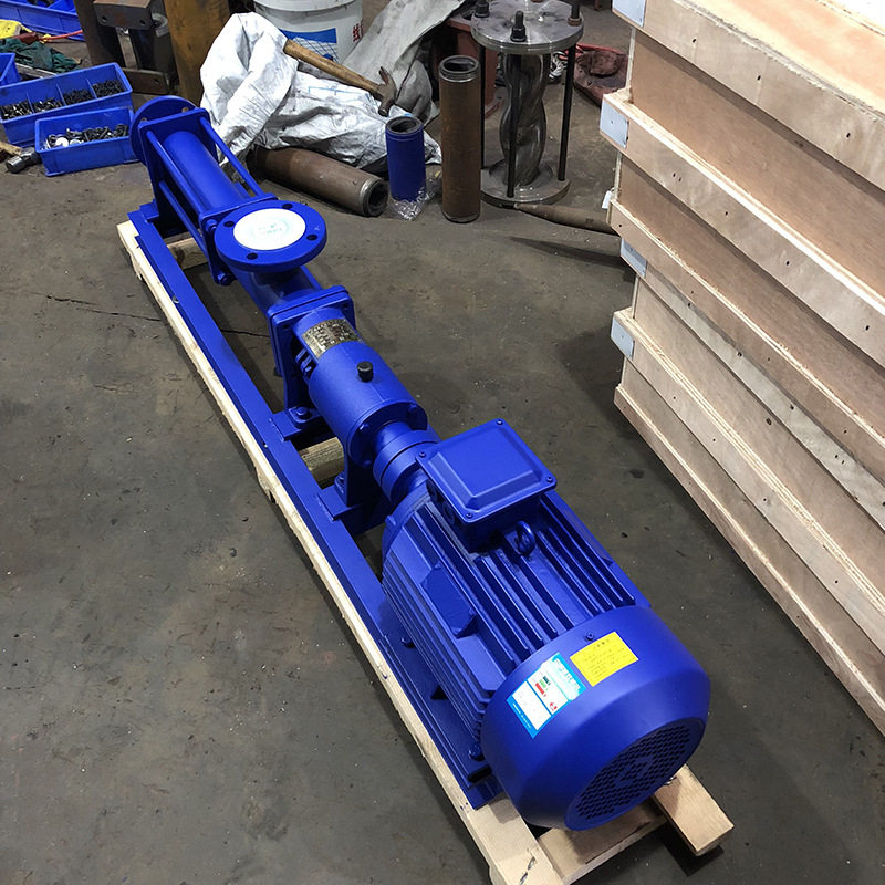 螺杆泵高压不锈钢浓浆污泥螺杆输送g701g702水泵