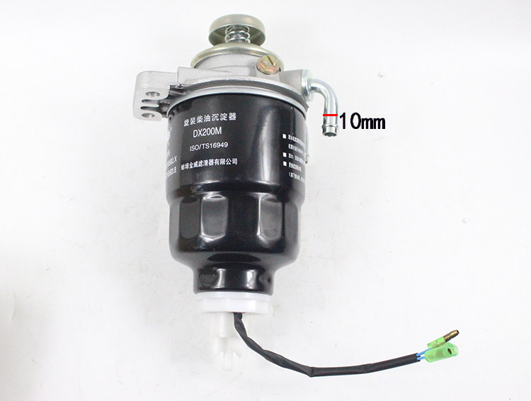 柴油沉淀器总成叉车配件适用合力tcm龙工叉车油水分离器dx200旋装