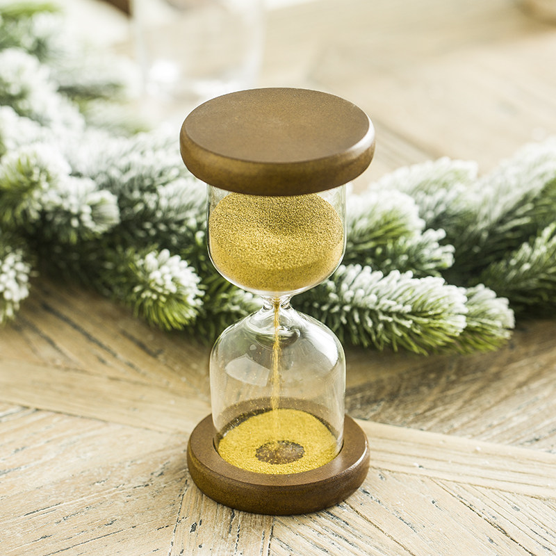泡泡沙漏不计时器创意家居客厅装饰品摆件泡沫时间沙漏生日节日