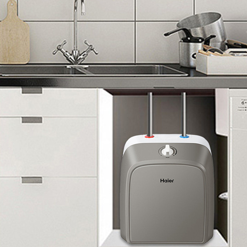 海尔厨宝厨房热水器小厨宝储水式家用ec5u小型即热5升电热水宝6.