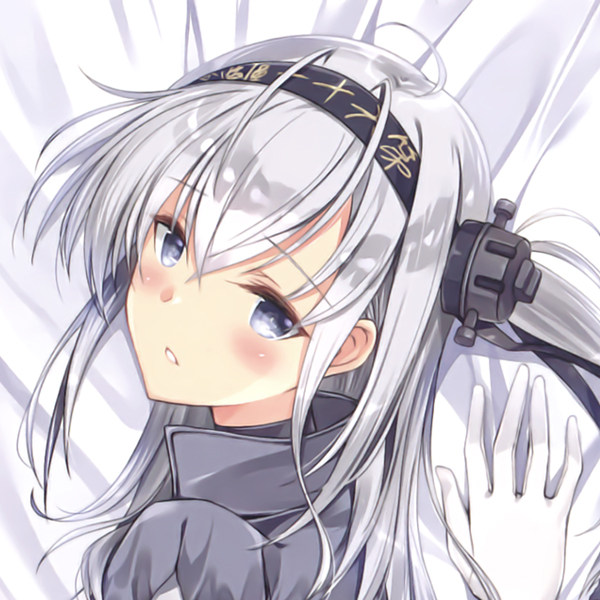 抱枕舰队collection凉月动漫水泥身长靠垫枕头枕套动漫毛绒