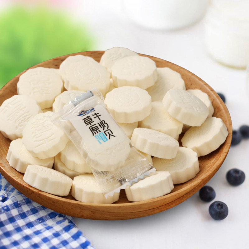 牛奶世纪牧场草原500g独立包装含乳片内蒙古干吃奶片