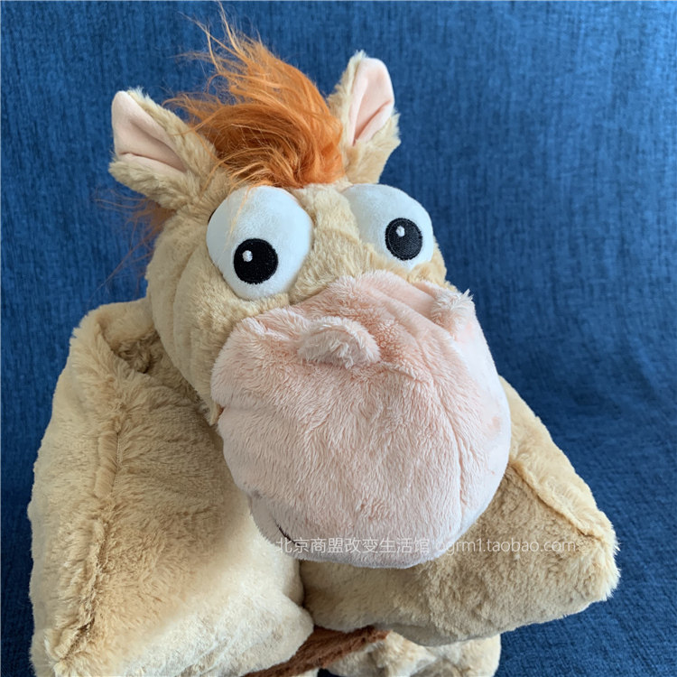 红心马毛绒毛绒抱枕玩具总动员bulleyes小马毛绒玩具玩偶毛绒布艺类