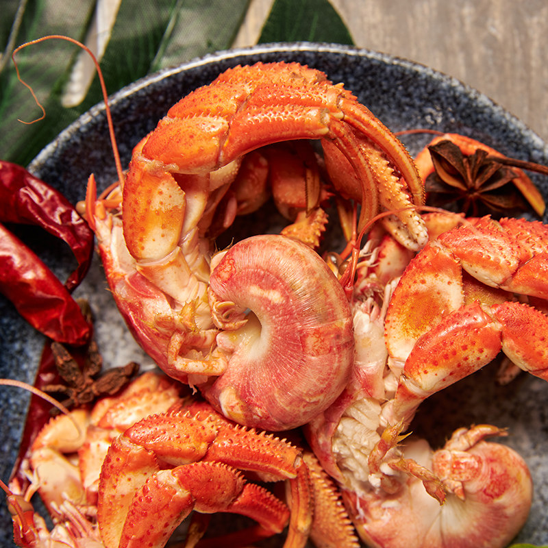 虾怪大连3斤带壳小号鲜活寄居食用水产大海活虾
