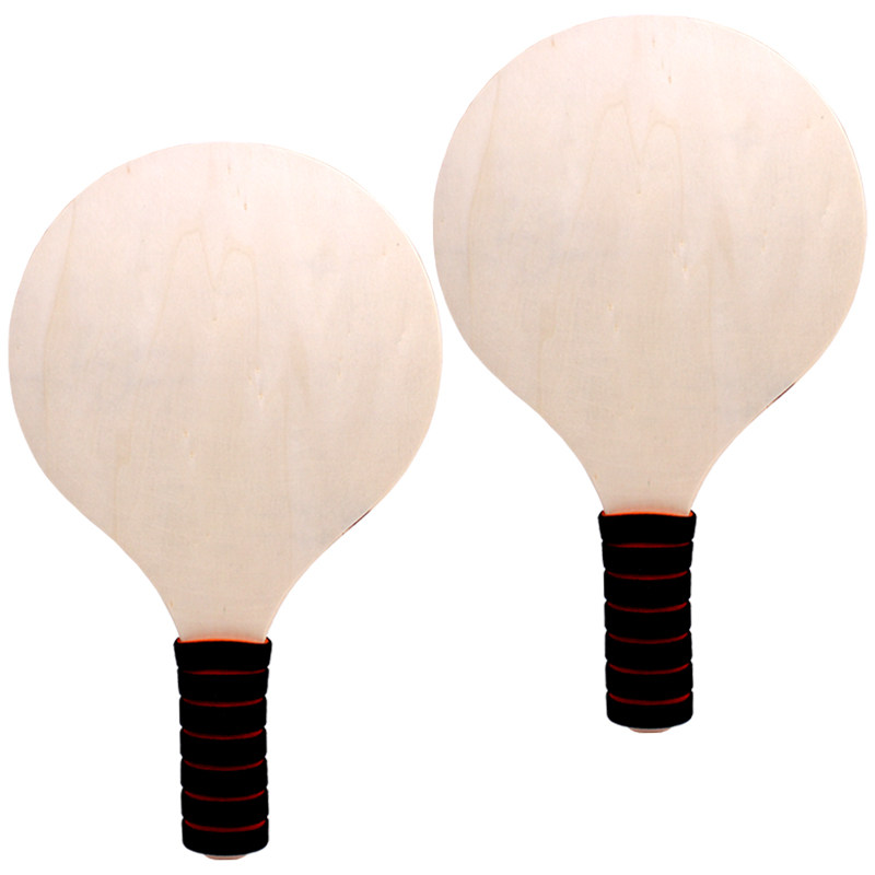 板羽球拍正品包邮 加厚实木三毛球板羽拍 原木板毽球拍