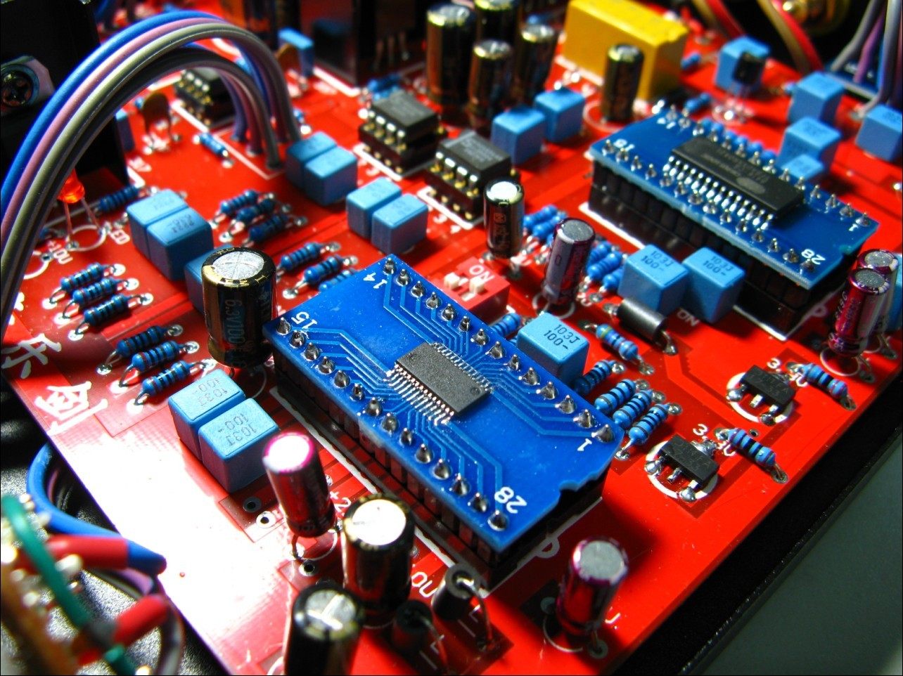 音乐剑神双核pcm1794解码器分立元件超级运放dac解码器