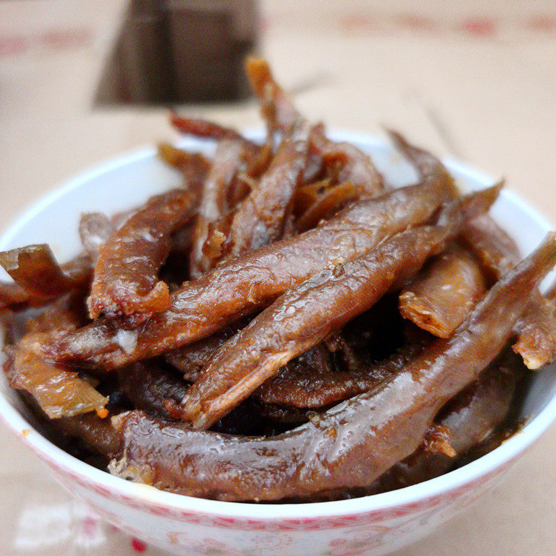 包邮海一百香酥海泥鳅6袋158克零食食鱼酒菜即食鱼干